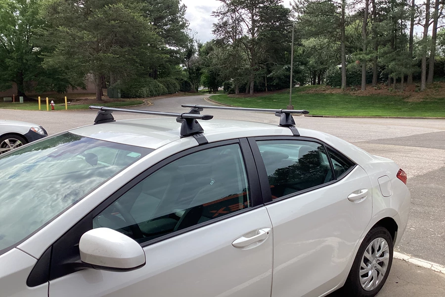 Toyota Corolla Base Roof Rack Systems installation