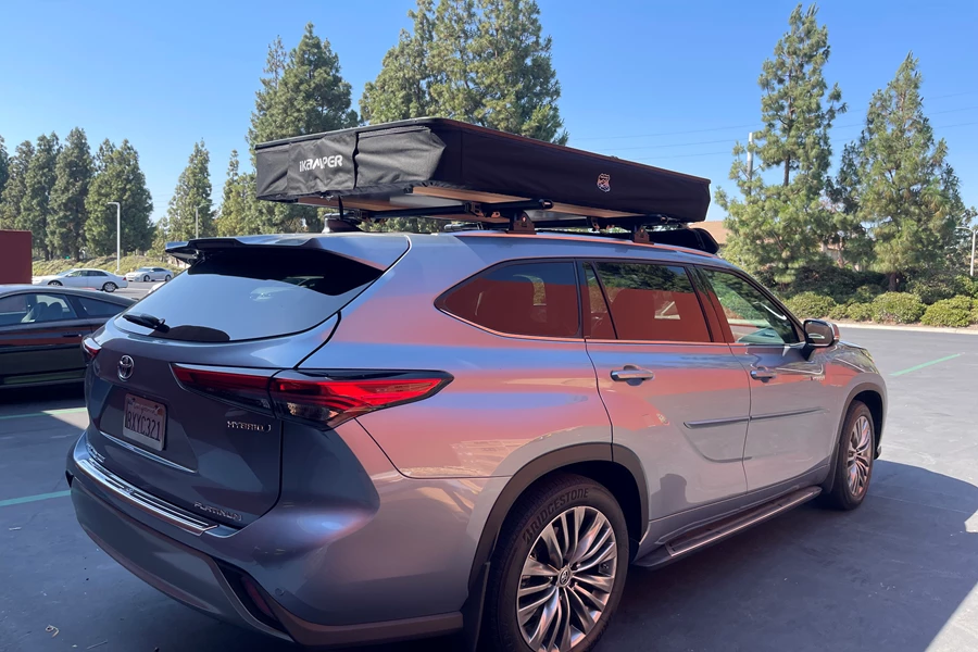 Toyota Highlander Hybrid Camping installation
