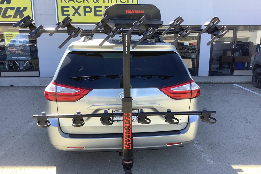 Toyota Sienna Bike Racks installation