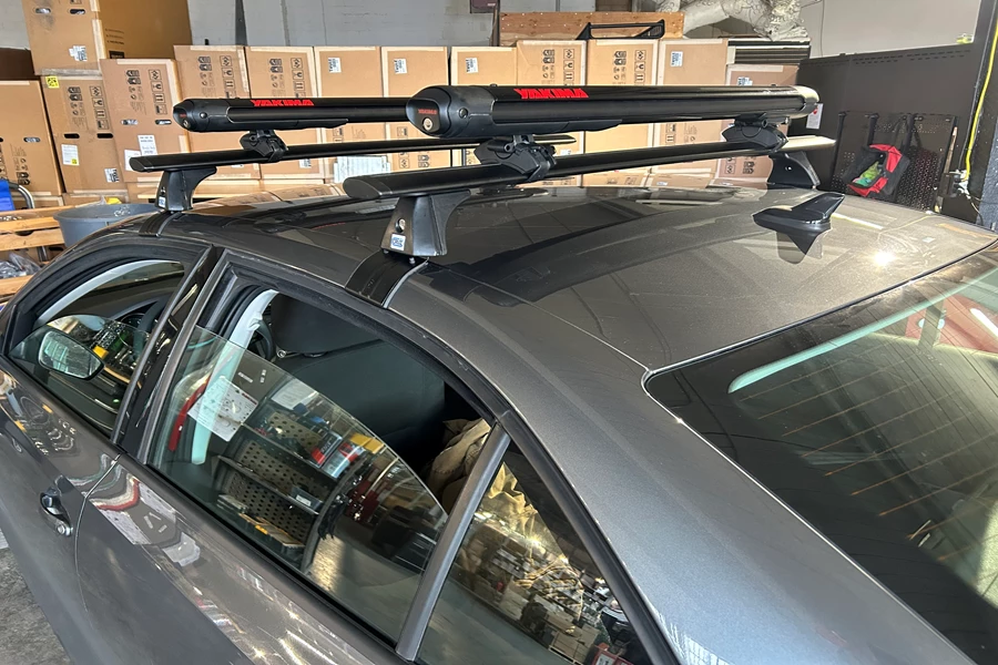 Volkswagen Jetta Ski & Snowboard Racks installation