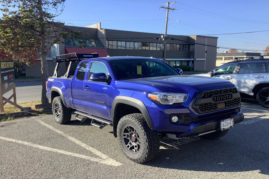 Toyota Tacoma Truck & Van Racks installation