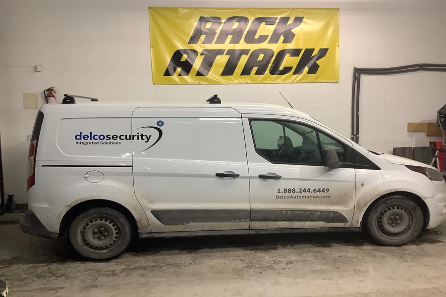 Ford Transit Connect Base Roof Rack Systems installation
