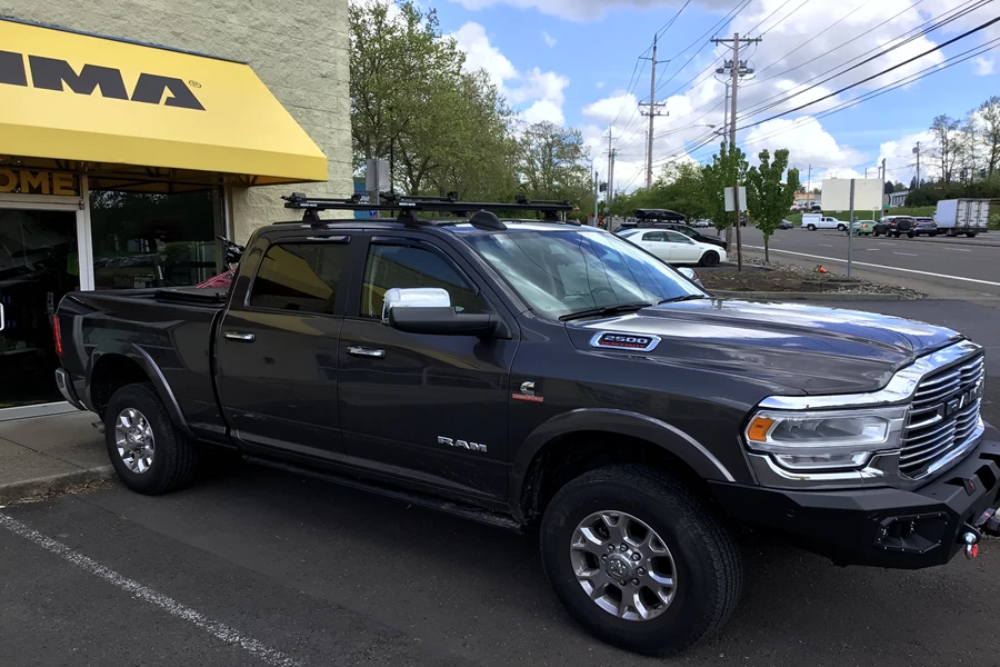 Ram 2500/3500 Crew Cab 4dr Base Roof Rack Systems installation