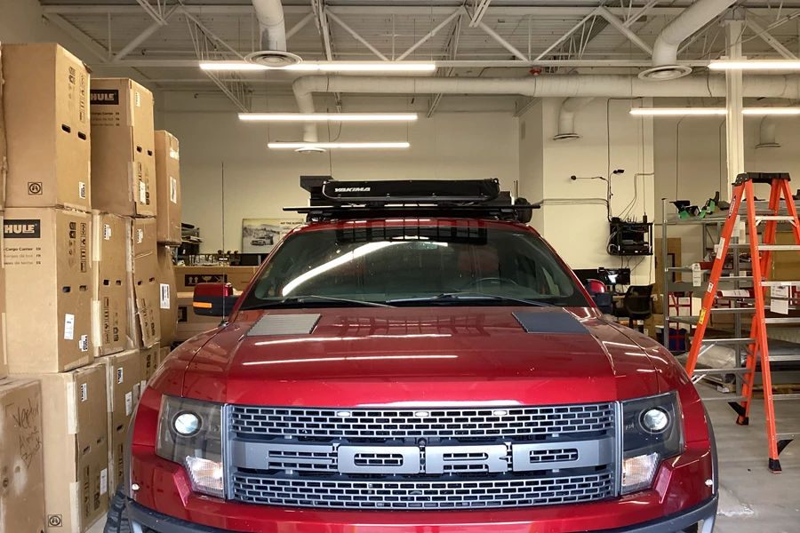 Ford F-150 Raptor Base Roof Rack Systems installation