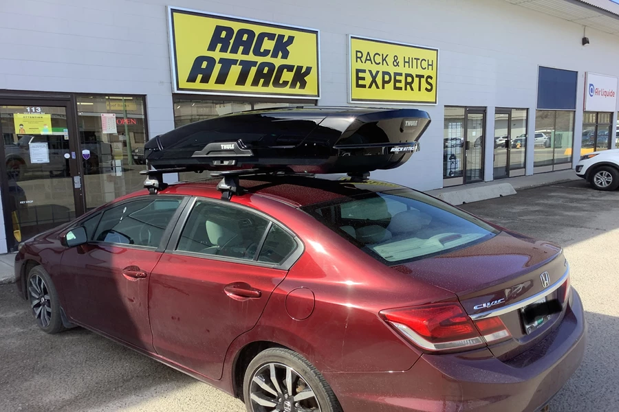 Honda Civic Cargo & Luggage Racks installation