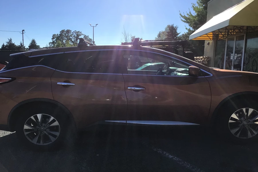 Nissan Murano Base Roof Rack Systems installation