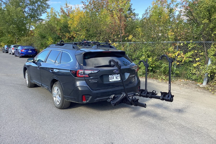 Subaru Outback Bike Racks installation