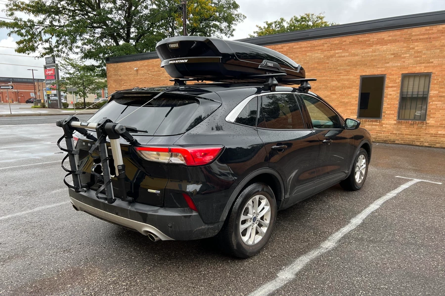 Ford Escape Plug-In Hybrid Base Roof Rack Systems installation
