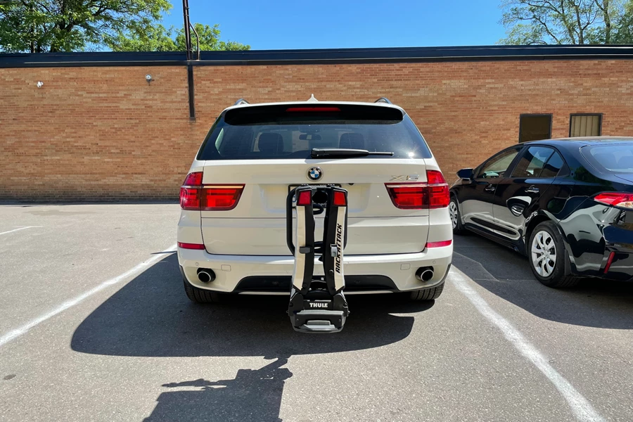 BMW X5 Bike Racks installation