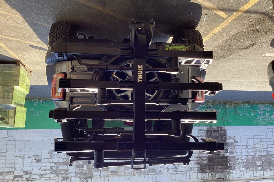 Ford Bronco Bike Racks installation