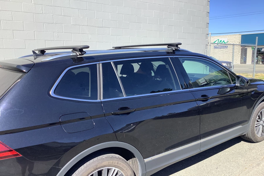 Volkswagen Tiguan Limited Base Roof Rack Systems installation