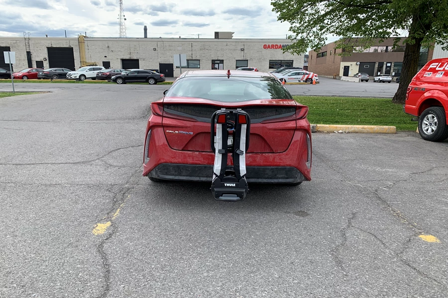Toyota Prius Prime Bike Racks installation