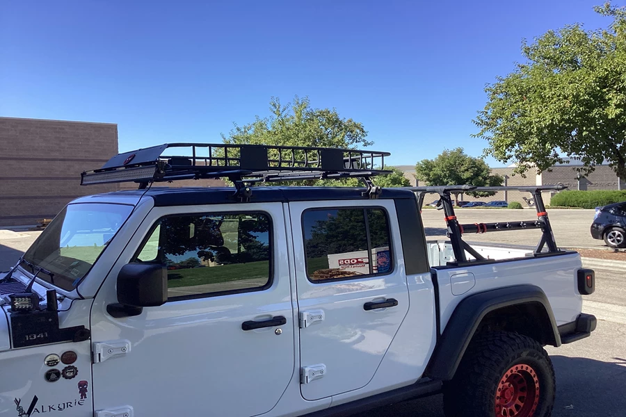 Jeep Gladiator Bike Racks installation