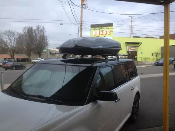 Ford Flex Base Roof Rack Systems installation