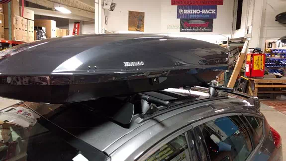 Ford Fiesta Base Roof Rack Systems installation