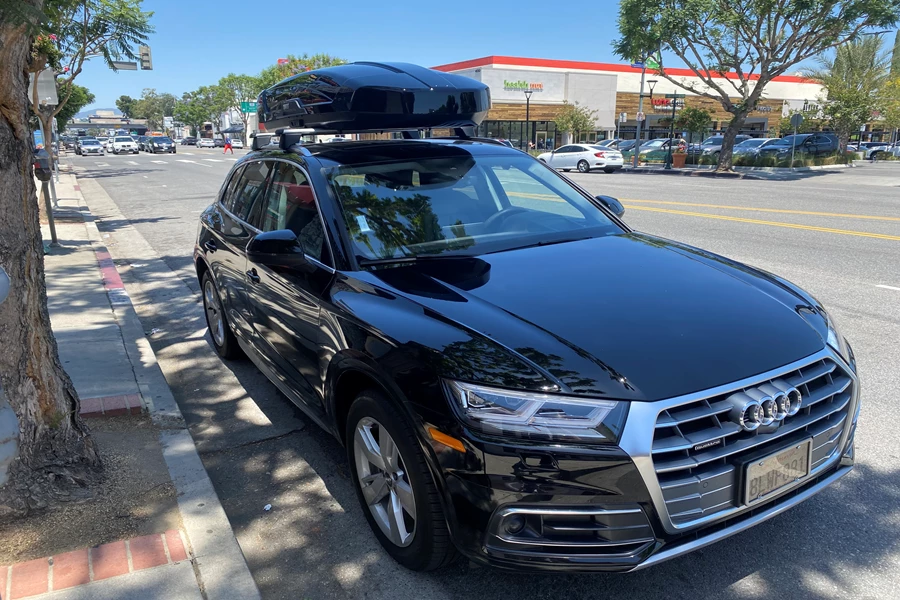 Audi SQ5 Base Roof Rack Systems installation