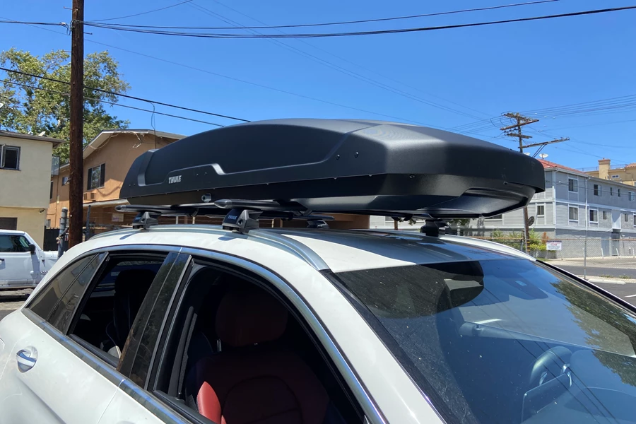 Mercedes-Benz GLC-Class Base Roof Rack Systems installation
