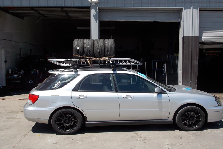Subaru WRX / WRX STI Cargo & Luggage Racks installation
