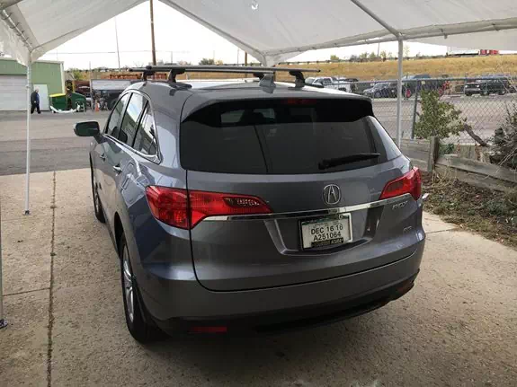 Acura RDX Base Roof Rack Systems installation