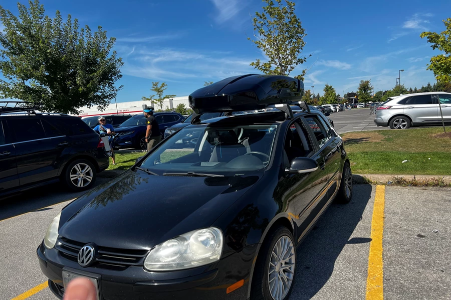 Volkswagen Golf Cargo & Luggage Racks installation