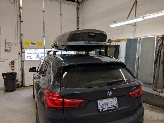BMW X1 Cargo & Luggage Racks installation