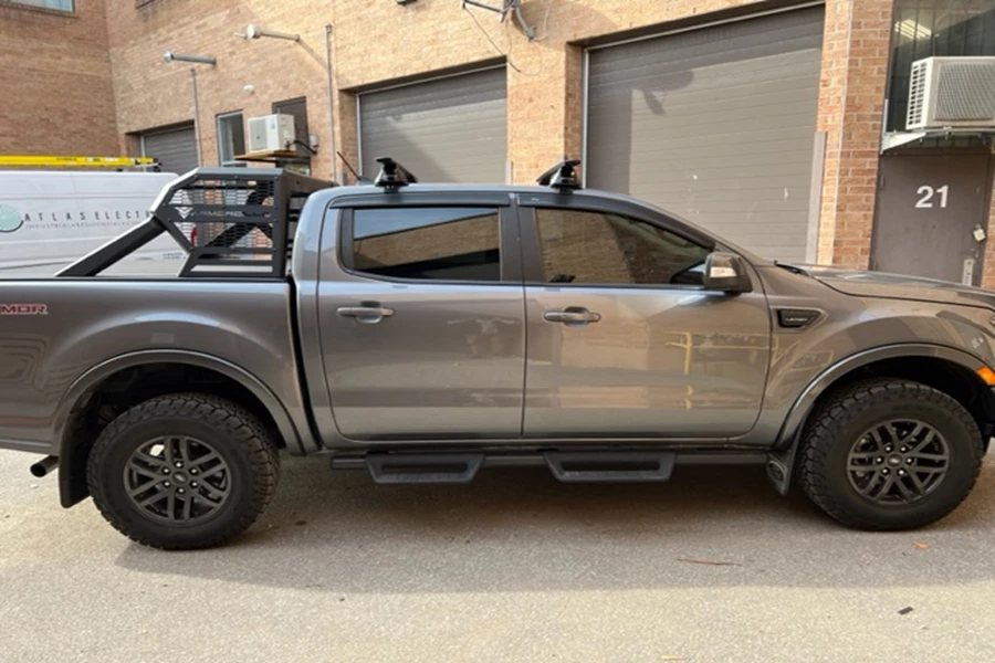 Ford Ranger Base Roof Rack Systems installation