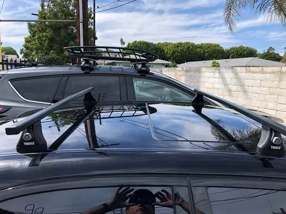 Mercedes-Benz 300 Base Roof Rack Systems installation