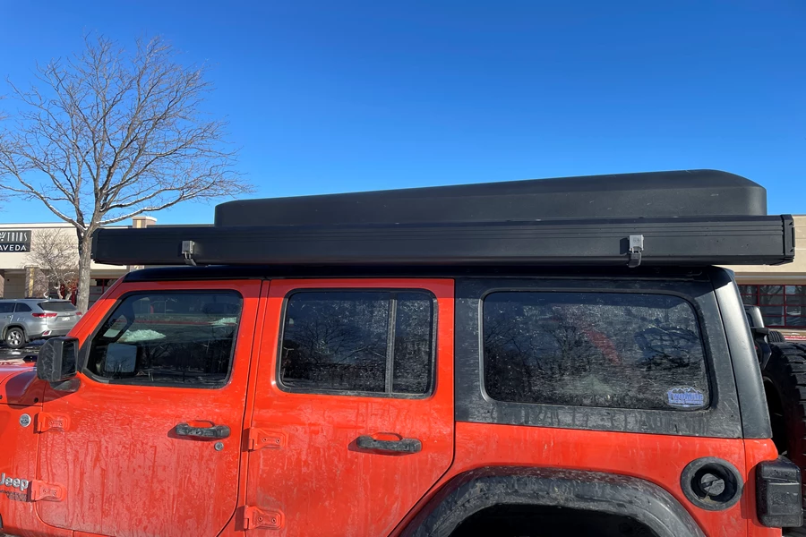 Jeep Wrangler Camping installation