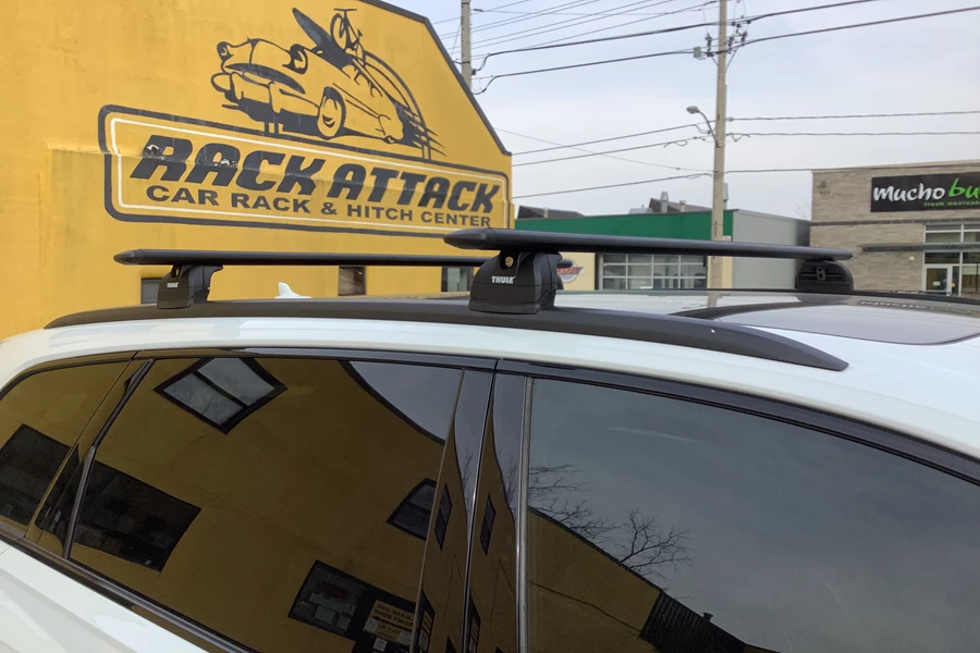 Audi SQ7 Base Roof Rack Systems installation
