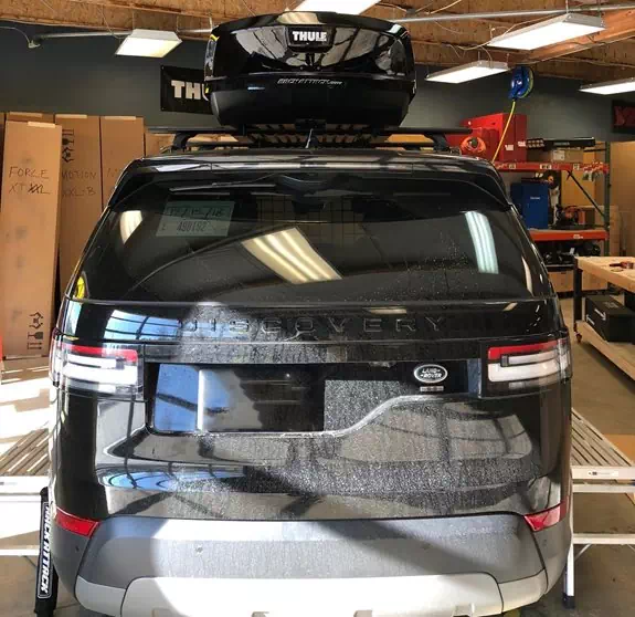 Land Rover Discovery Base Roof Rack Systems installation