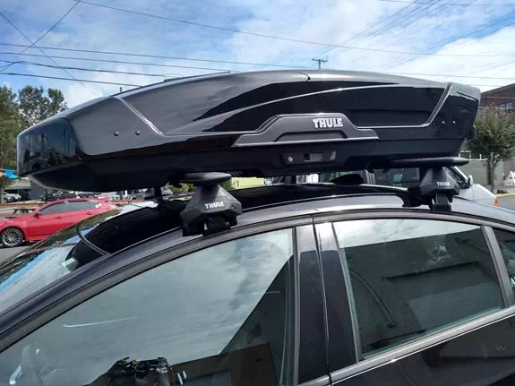 Volvo S60 Base Roof Rack Systems installation