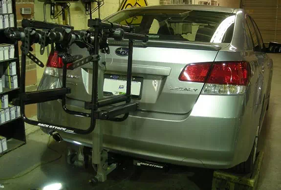 Subaru Legacy 4dr Ski & Snowboard Racks installation