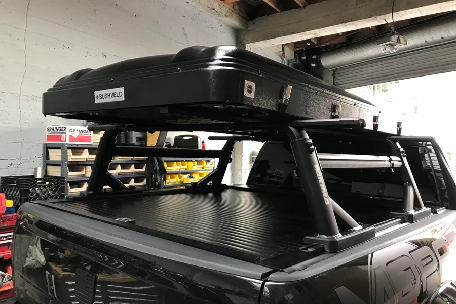 Chevrolet Silverado / HD 4DR Crew Cab Cargo & Luggage Racks installation