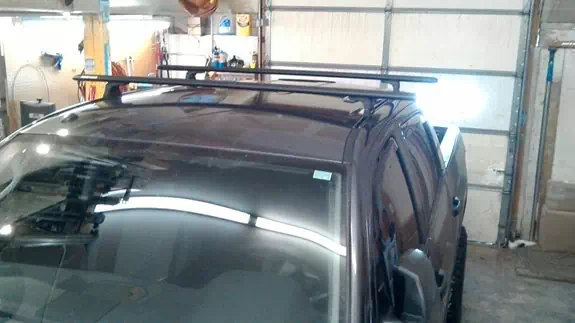 Toyota Tundra CrewMax Base Roof Rack Systems installation
