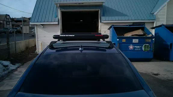 Acura TL Base Roof Rack Systems installation